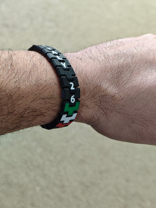 Italy 26 thin supporter bracelet