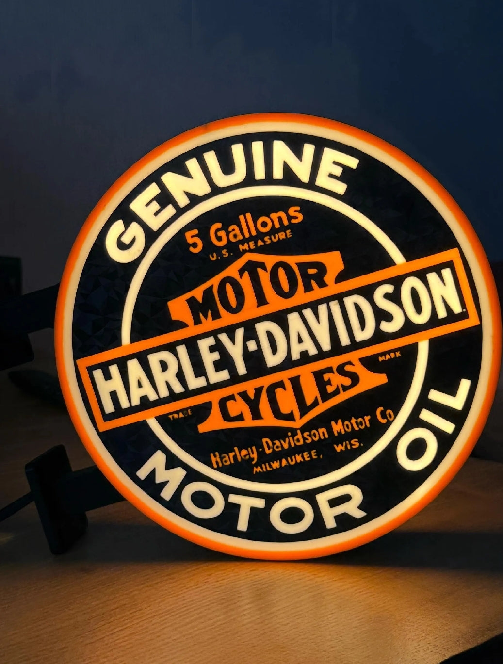 Harley-Davidson - 2-sided service lightbox sign
