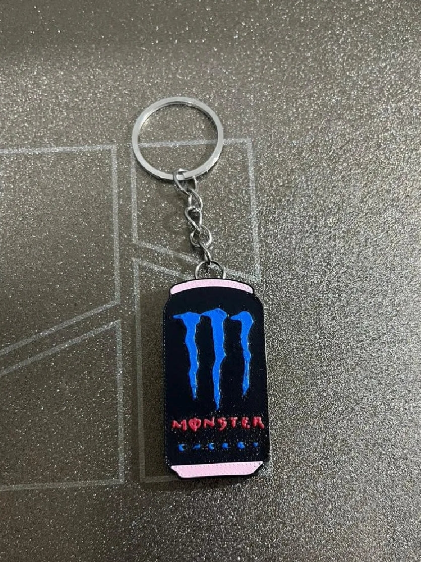 Monster can opener keychain model