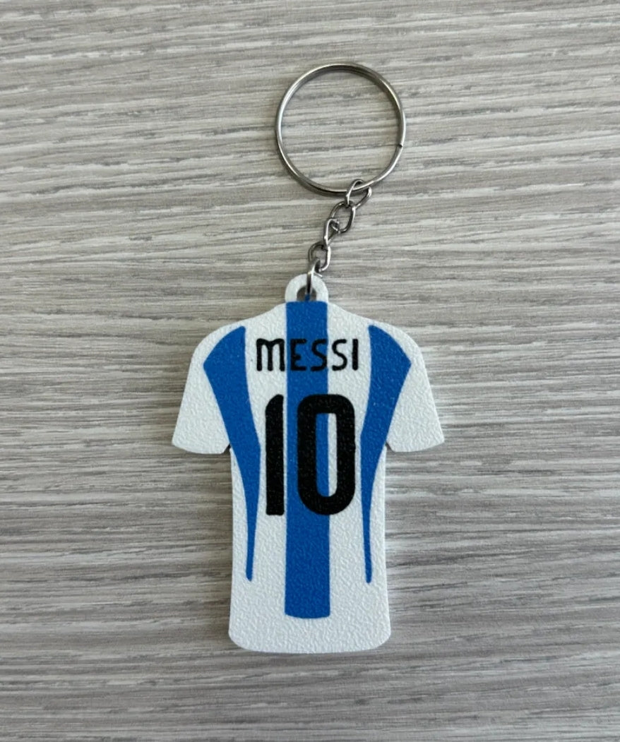 Lionel Messi Jersey Keychain - Argentina