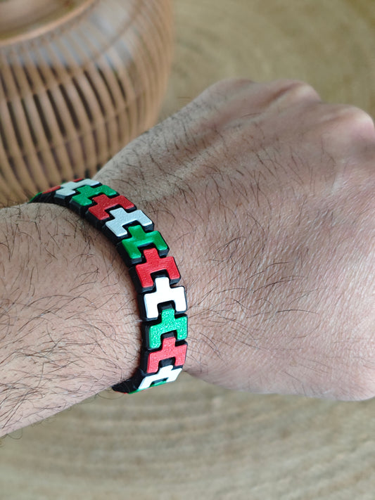 Italy multicolor thin bracelet