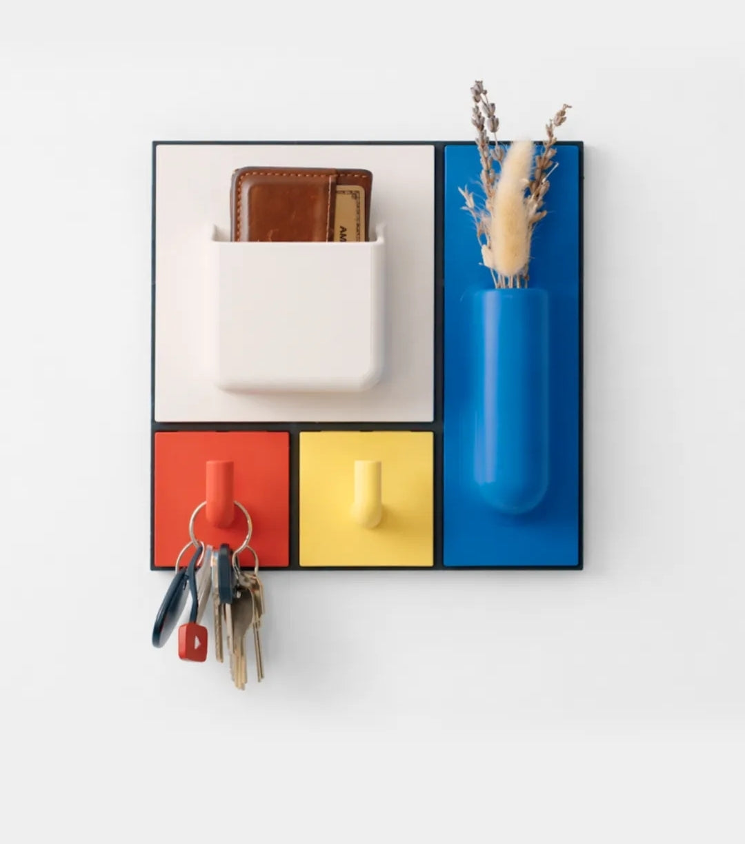 WORBY - Wall Organizer with Red, Blue, and Yellow