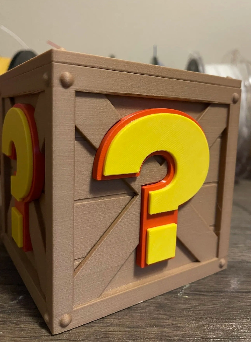 Crash bandicoot crate piggy bank new