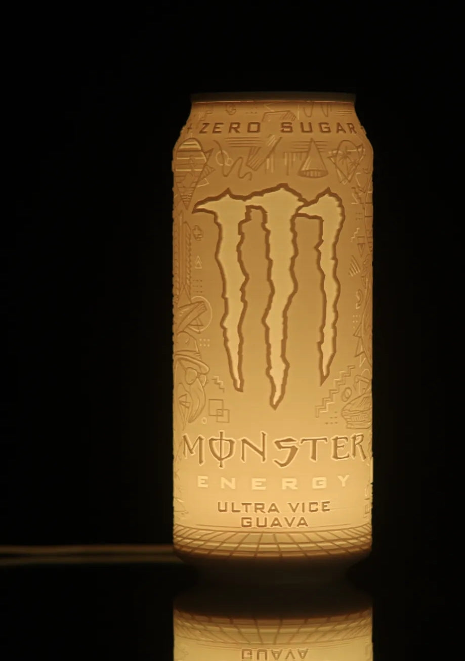 Monster energy ultra vice guava lithophane