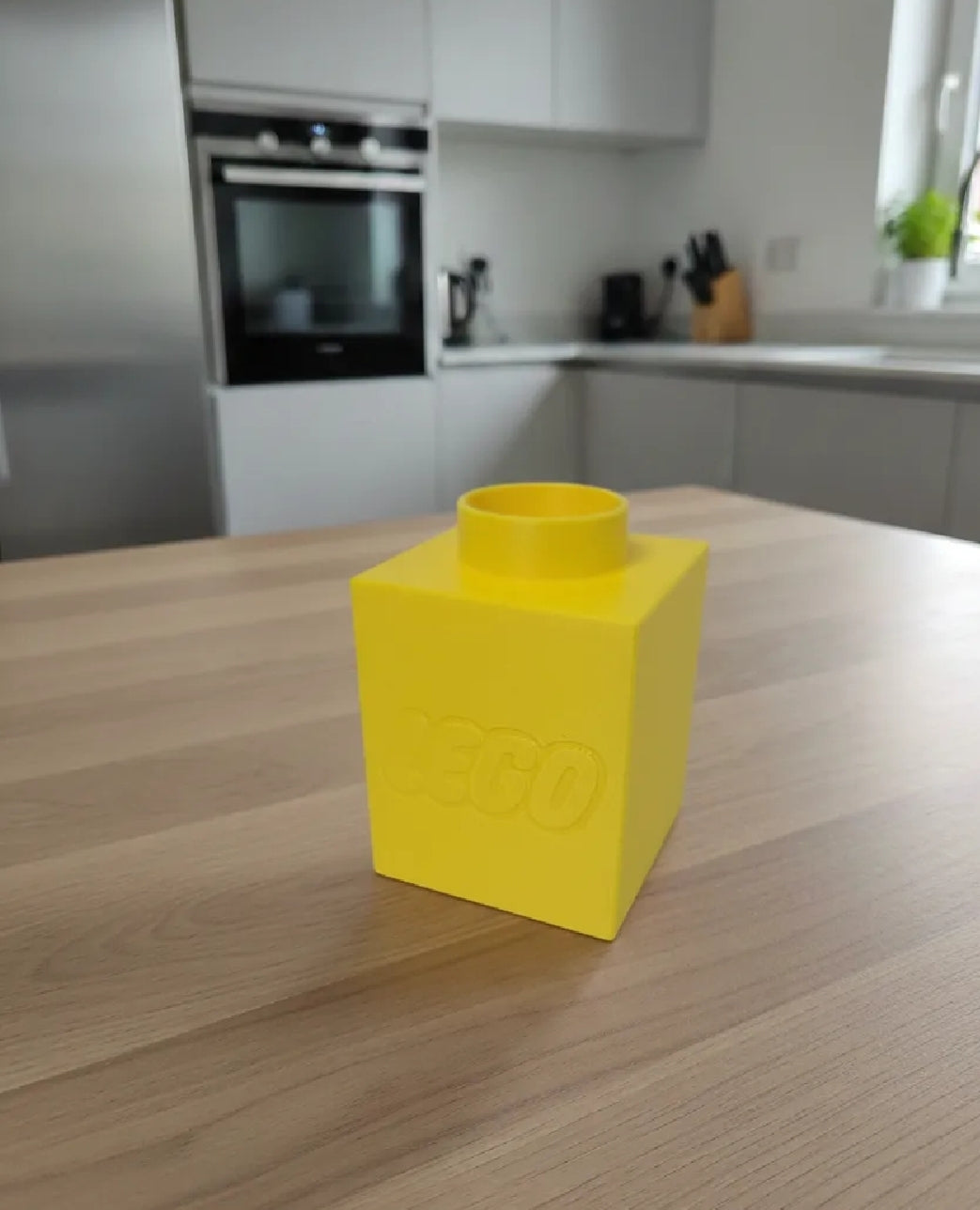 Brick-Style Vase for L.EGO Flowers