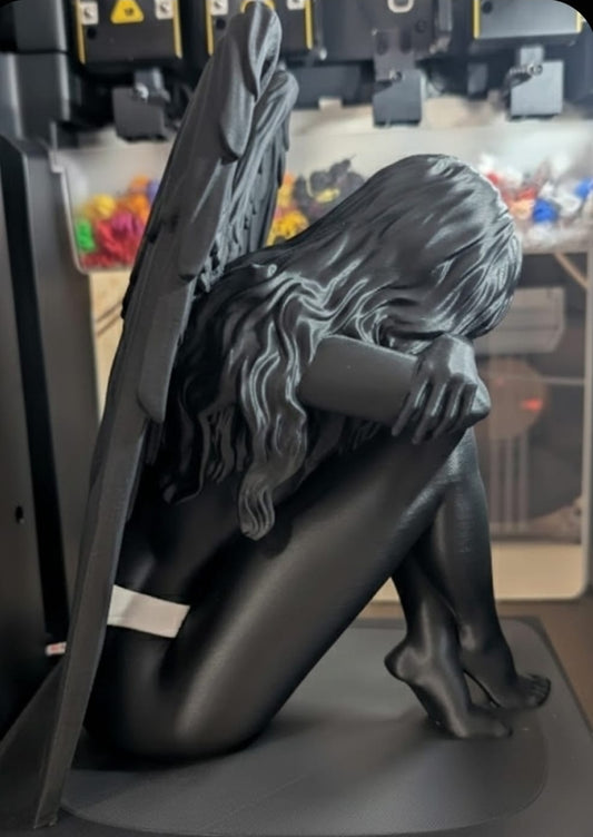 Sculptures
Crying angel sculpture