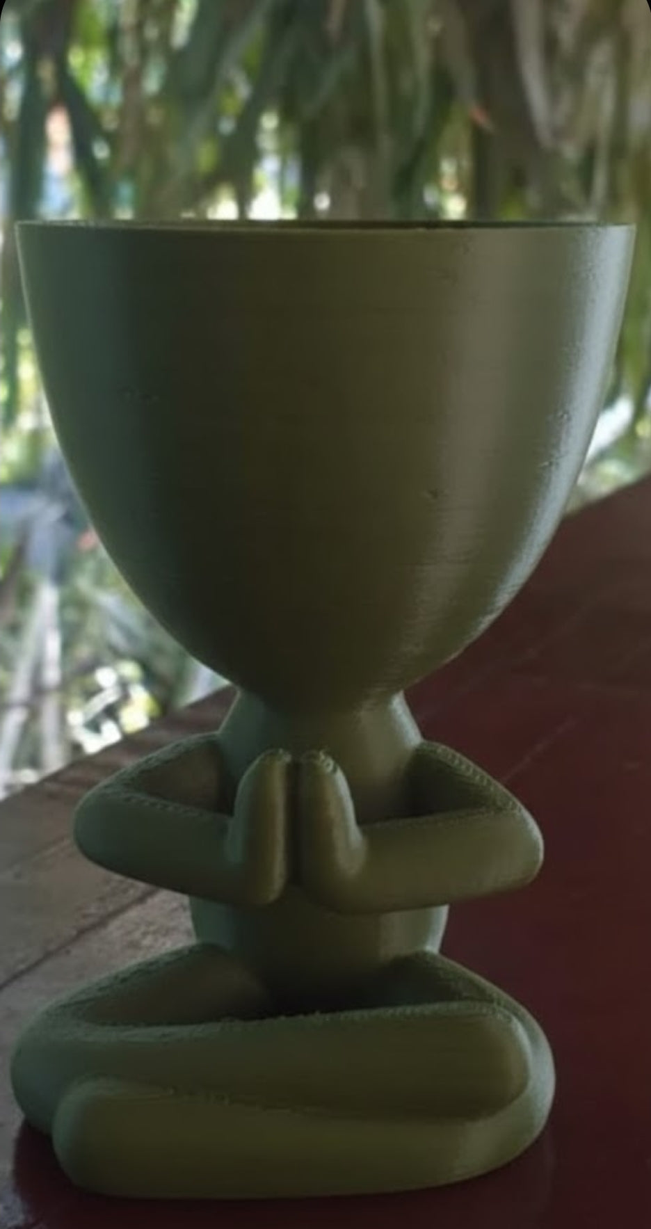 Yoga figure for succulents plants new