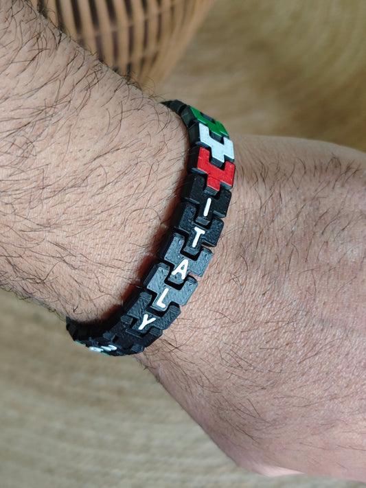 Italy 26 thin supporter bracelet