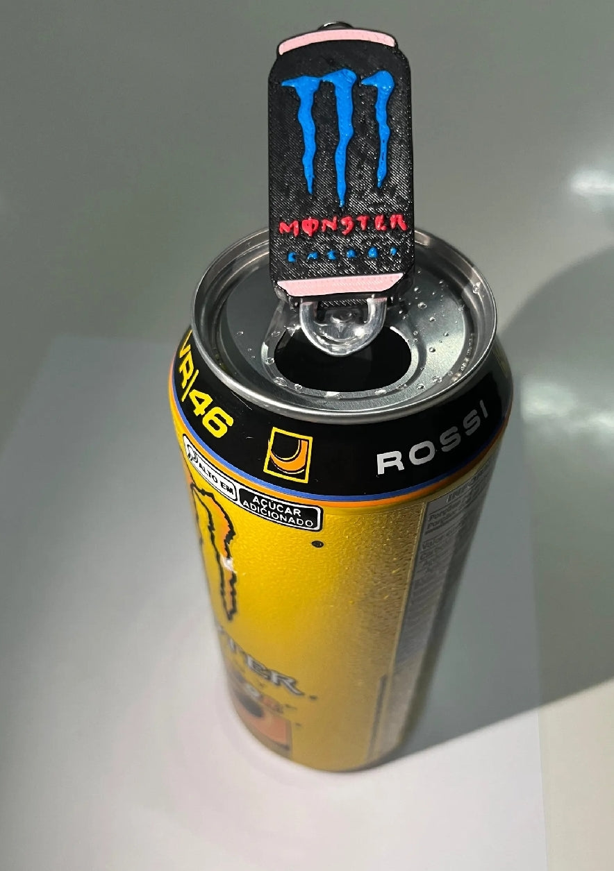 Monster can opener keychain model