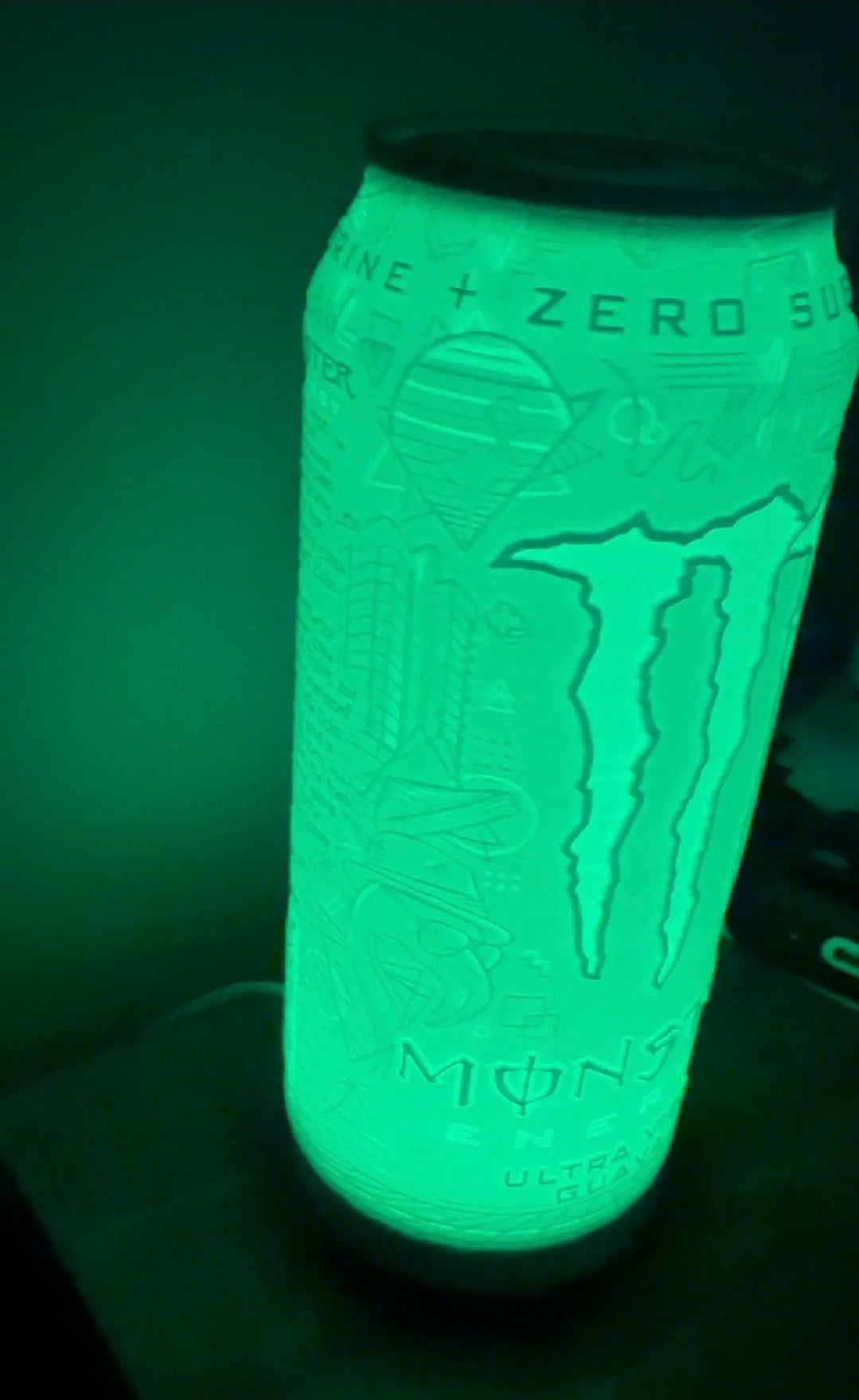 Monster energy ultra vice guava lithophane