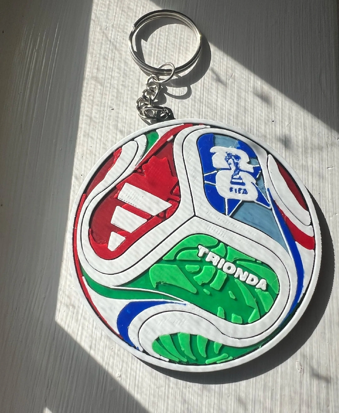 2026 world cup ball Keychain: Trionda