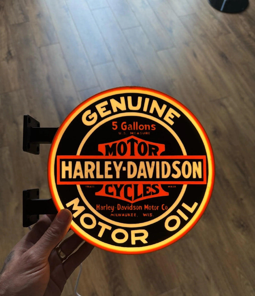 Harley-Davidson - 2-sided service lightbox sign