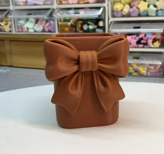 Bow Makeup Brush Holder | Pen Holder