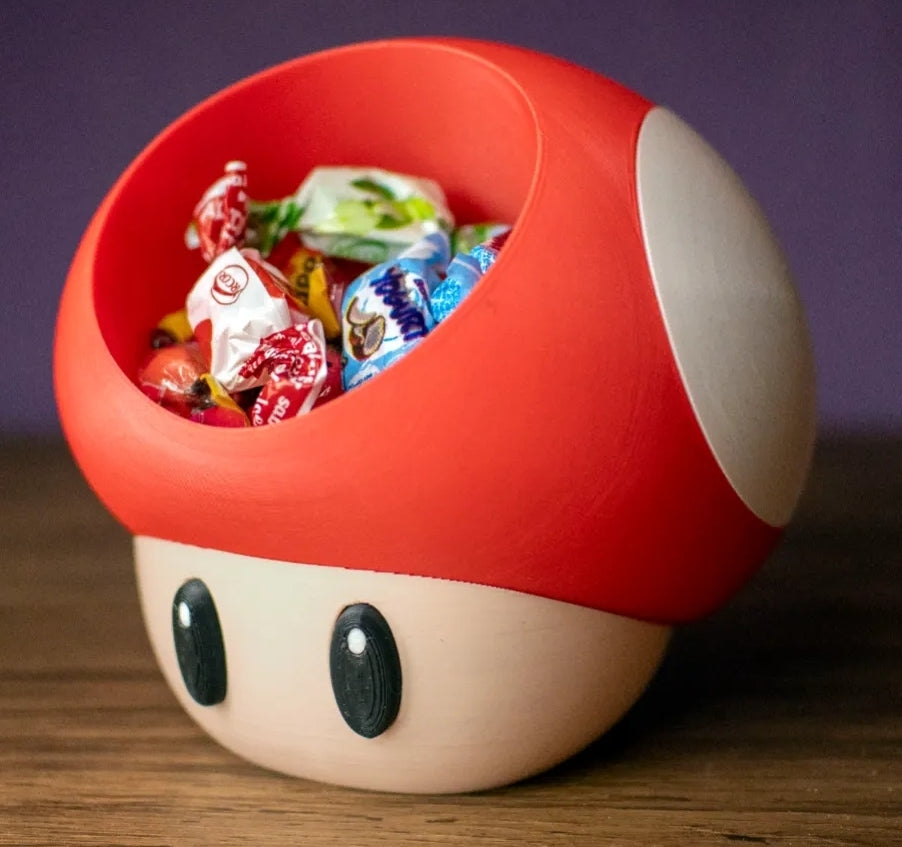 Mario mushroom container new