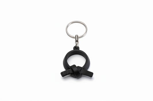 Coloured belt keyring