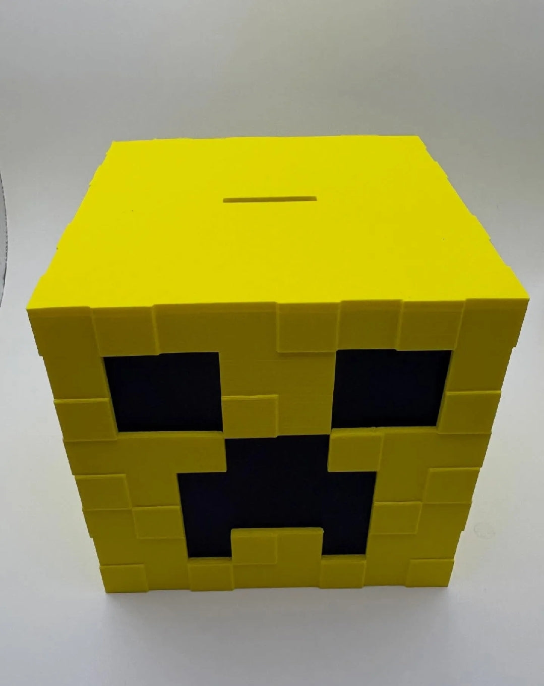Minecraft creeper piggy bank new
