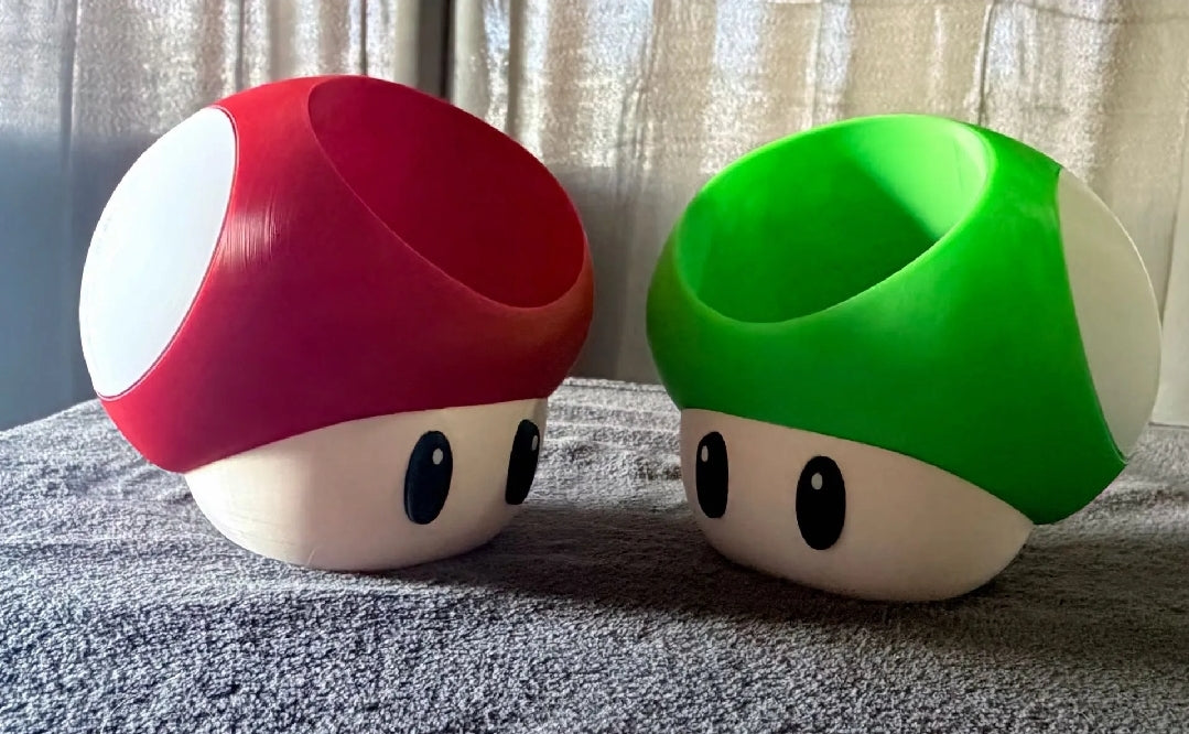 Mario mushroom container new