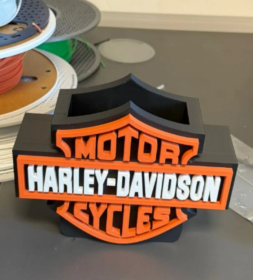 Harley Davidson Desktop Storage