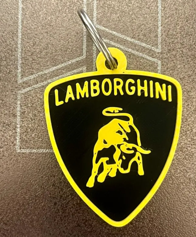 Lamborghini keychain