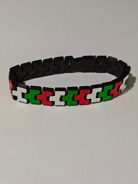 Italy multicolor thin bracelet