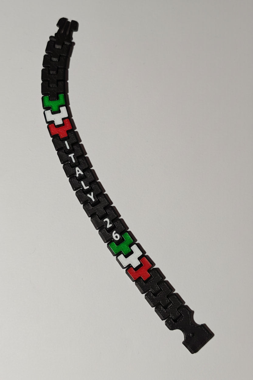Italy 26 thin supporter bracelet